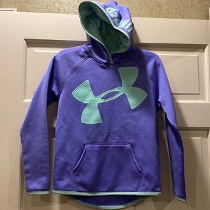 Girls Under Armour Cold Gear Hoodie (Medium)